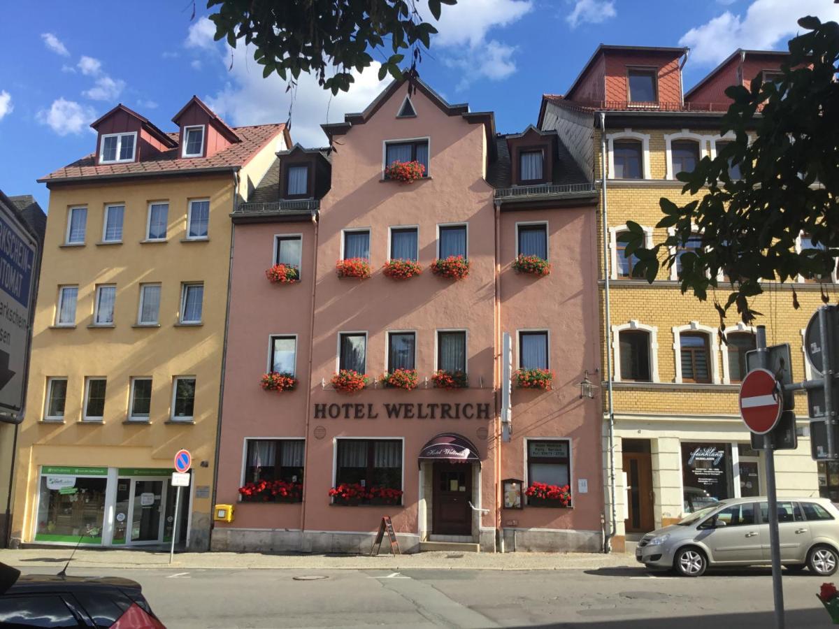 Hotel Weltrich Saalfeld Saale Exterior photo